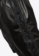 Dolce & Gabbana Side Logo Band Swim Shorts M4B80T ONO32-N0000