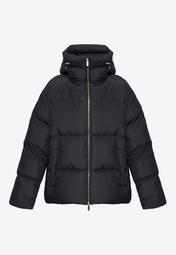 Off-White Quilted Down Jacket Black OMEJ006F23 FAB001-1010