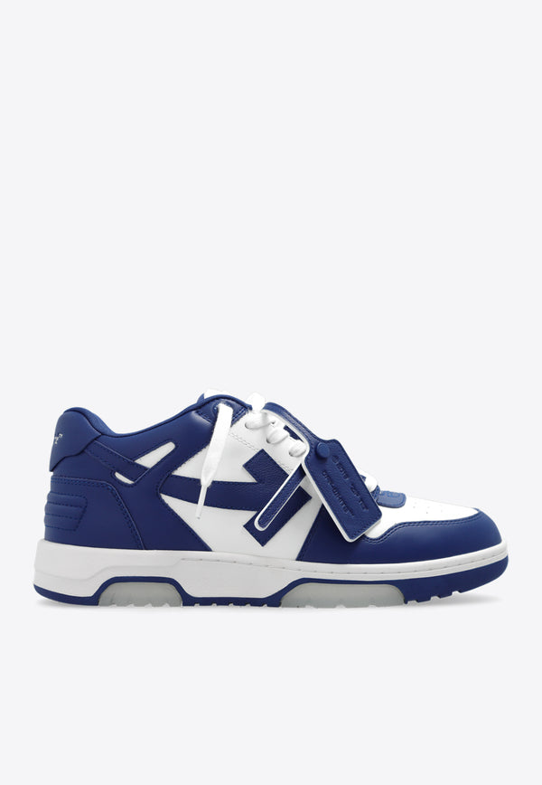 Off-White Out Of Office Low-Top Sneakers  Navy OMIA189C99 LEA007-0142