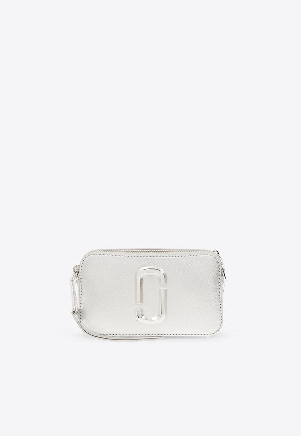 Marc Jacobs The Snapshot Metallic Leather Camera Bag Silver 2F3HCR056H01 0-040