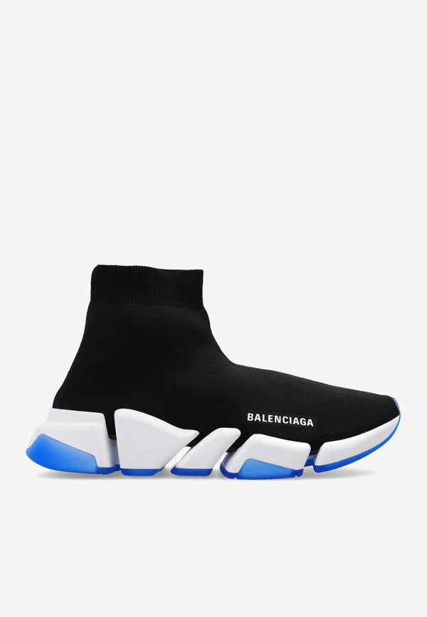 Balenciaga Speed 2.0 Recycled Knit Sock Sneakers 654045 W2DI2-1094
