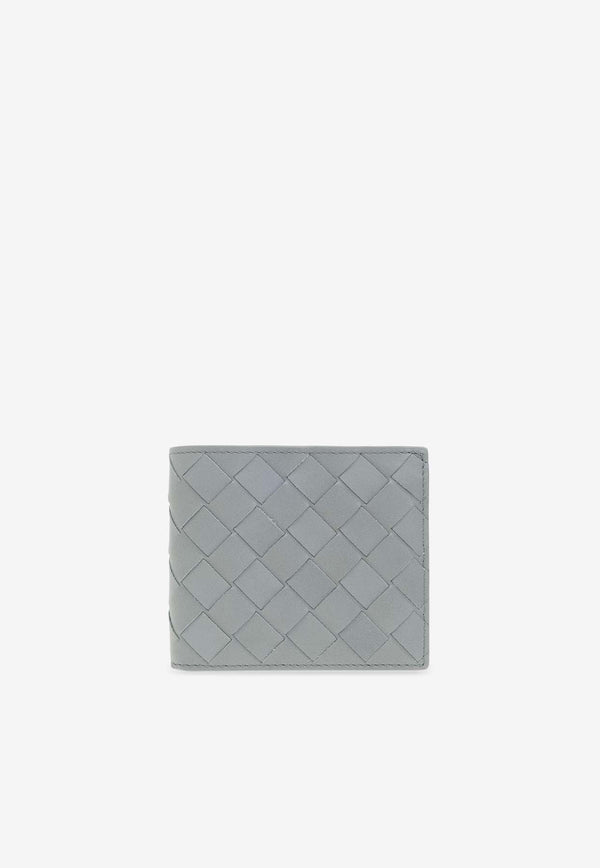 Bottega Veneta Bi-Fold Intrecciato Leather Wallet Slate 749412 VCPQ4-1614