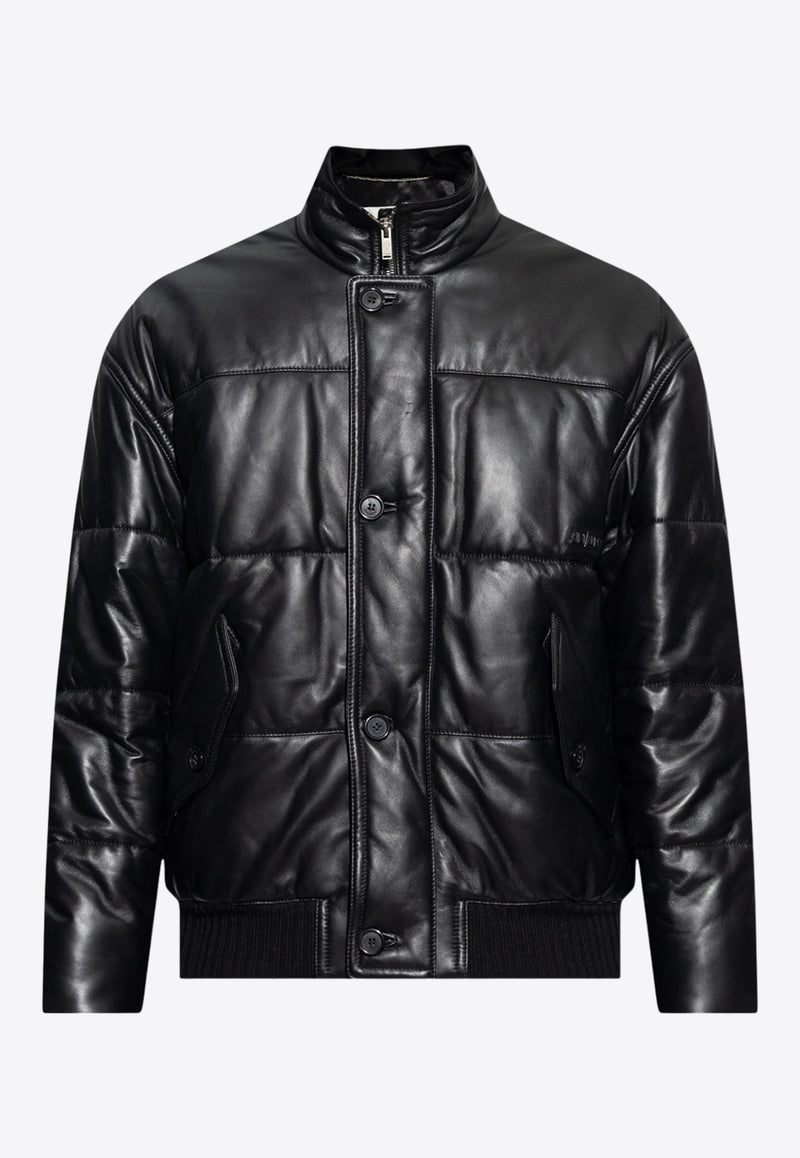 Saint Laurent Quilted Leather Bomber Jacket


 Black 751820 YC2MS-1000