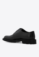 Saint Laurent Army Leather Derby Lace-Up Shoes 754721 1OO00-1000