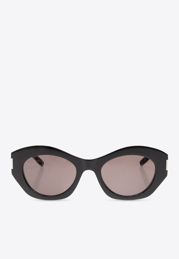Saint Laurent New Wave Cat-Eye Sunglasses Gray 758468 Y9956-1000