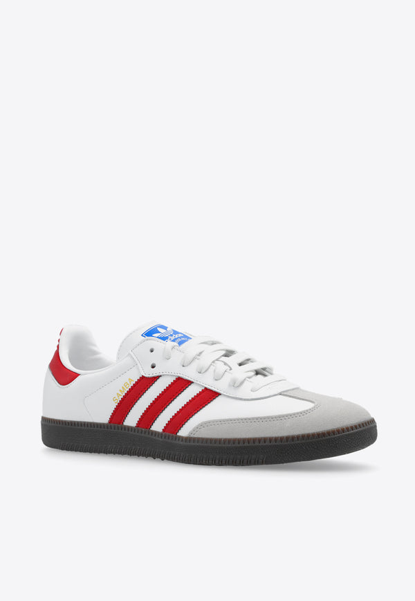 Adidas Originals Samba OG Leather Low-Top Sneakers White IG1025 M-FTWWHT BETSCA SUPCOL