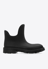 Burberry Marsh Short Rain Boots Black 8074603 A1189-BLACK