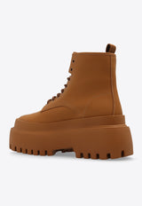 Dolce & Gabbana Leather Platform Boots CT0978 AQ156-80040