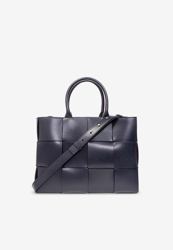 Bottega Veneta Small Arco Intreccio Leather Tote Bag Space 766954 V29E0-4064