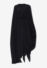 Balenciaga All In Draped Asymmetric Dress 768709 TGO08-1000