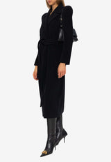 Balenciaga Round Shoulder Cashmere-Blend Coat 769014 TOU02-1000