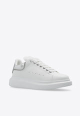 Alexander McQueen Oversized Leather Sneakers White 769116 WIEE3-9071