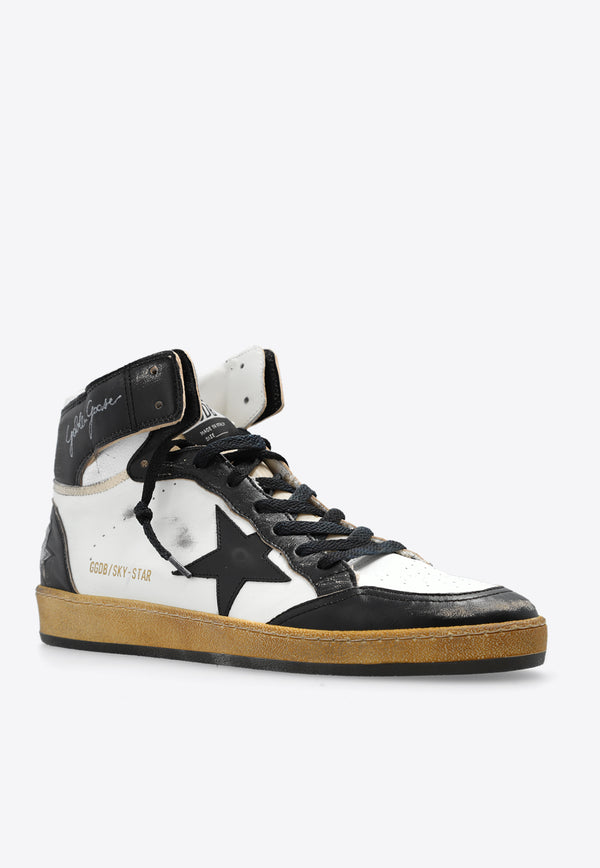 Golden Goose DB Sky Star High-Top Leather Sneakers GMF00230 F004076-10432