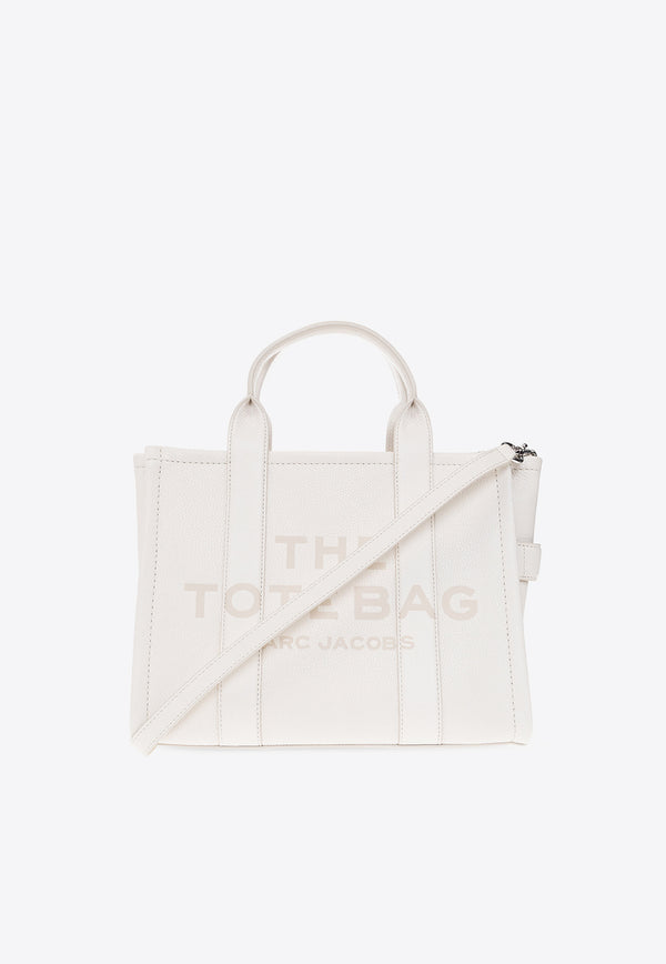Marc Jacobs The Medium Logo Tote Bag White H004L01PF21 0-140