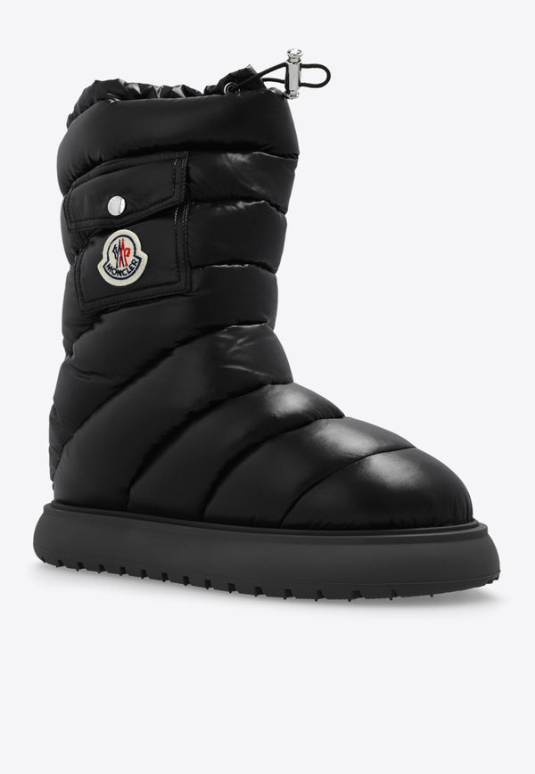 Moncler Gaia Padded Snow Boots I209B4H00070 M2707-999 Black