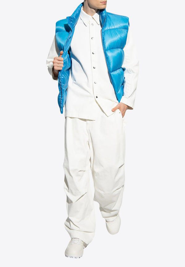Jil Sander Relaxed-Fitting Cotton Trousers - White J21KA0163 J46463-102