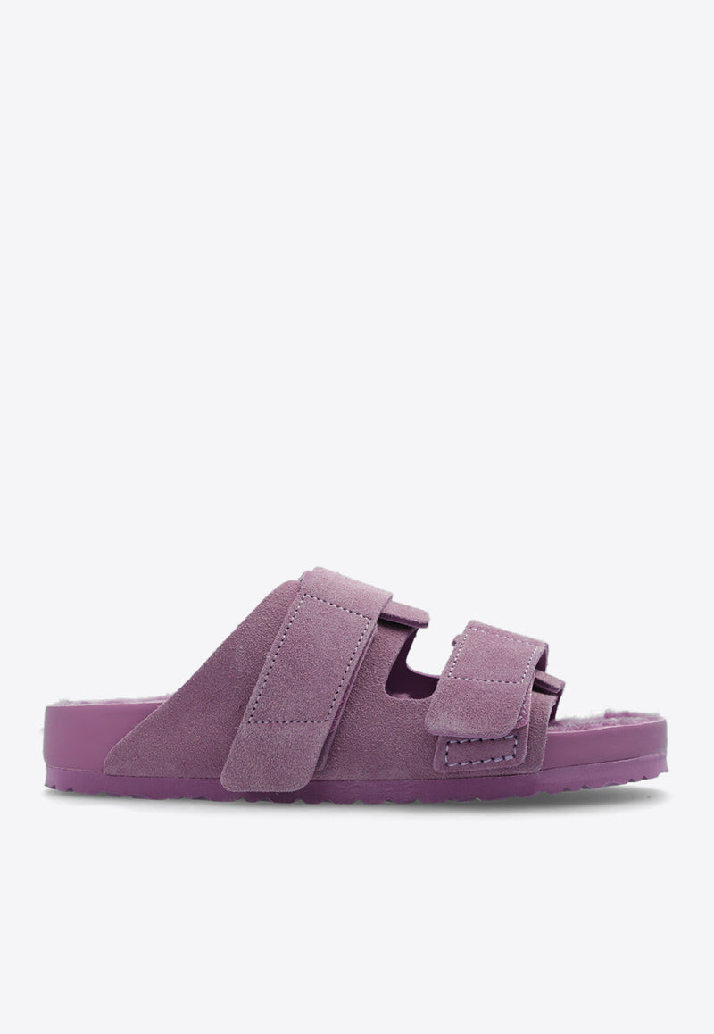 Birkenstock 1774 X Tekla Uji Suede Slides Mauve 1026280 M-MAUVE