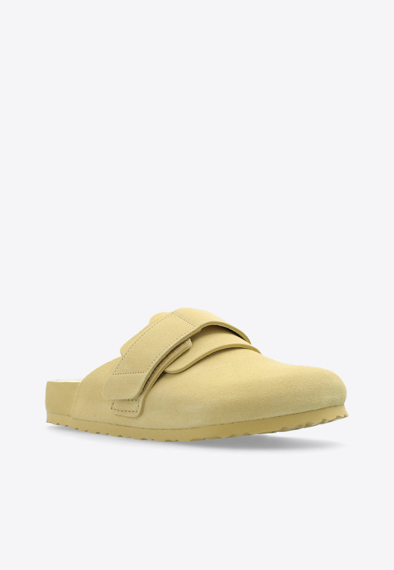 Birkenstock 1774 X Tekla Nagoya Suede Mules Yellow 1026301 F-STRAW