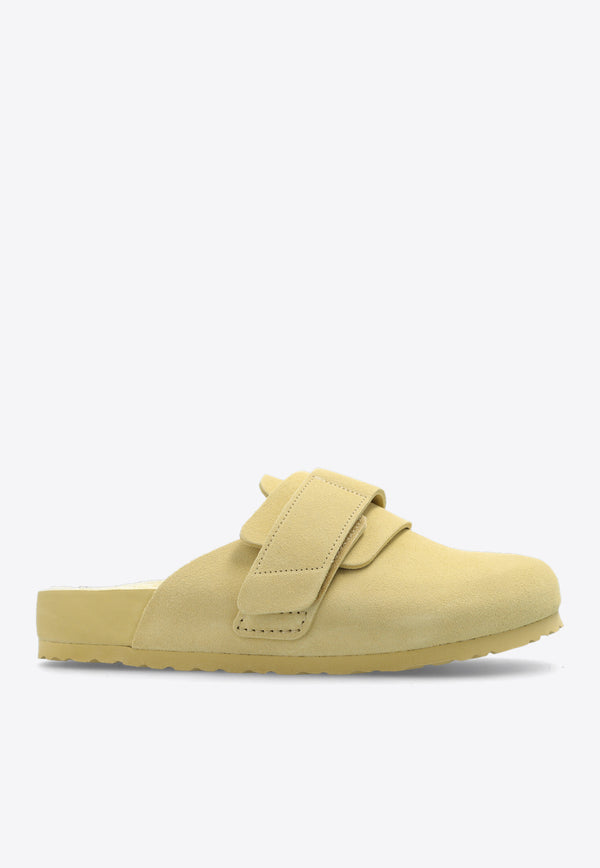 Birkenstock 1774 X Tekla Nagoya Suede Mules Yellow 1026301 F-STRAW