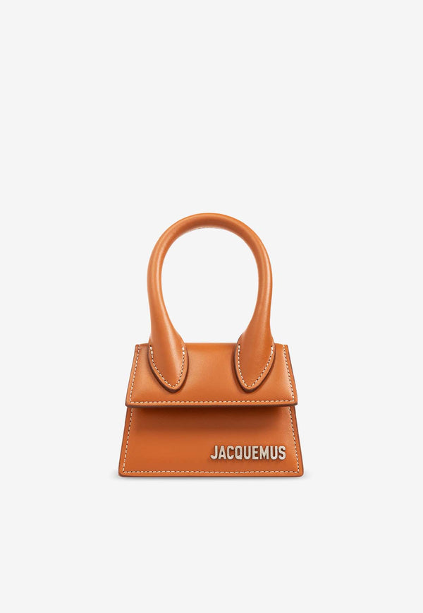 Jacquemus Mini Le Chiquito Top Handle Bag Brown