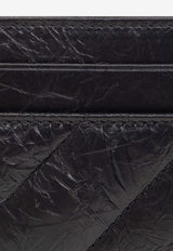 Crush Quilted Leather Cardholder