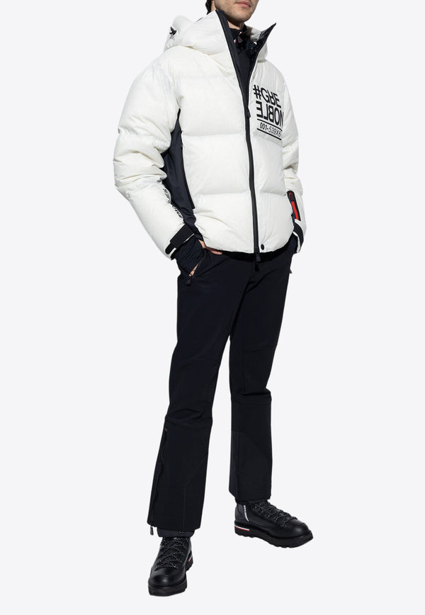 Moncler Grenoble Pramint Short Quilted Down Jacket White I20971A00021 539X6-032