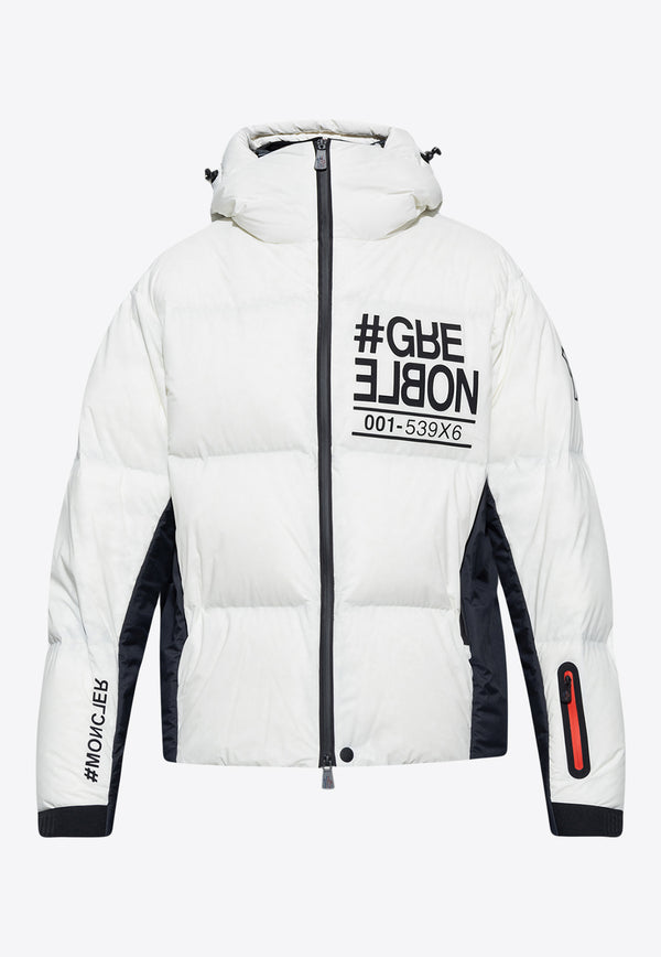 Moncler Grenoble Pramint Short Quilted Down Jacket White I20971A00021 539X6-032