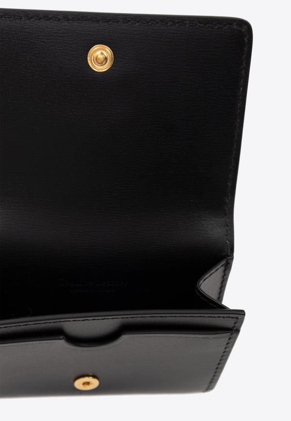 Off-White Arrows Plaque Leather Wallet Black OWNC060F23 LEA001-1000