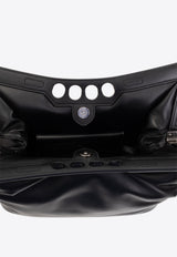 Alexander McQueen The Peak Shoulder Bag Black 770631 1BLHI-1000