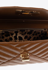 Dolce & GabbanaMedium Quilted Shoulder Bag in LeatherBB7311 AP557-87679Brown