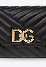 Dolce & GabbanaLop Leather Shoulder BagBB7487 AD155-80999Black