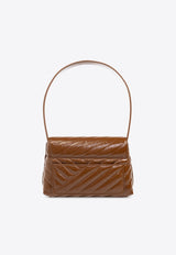 Dolce & GabbanaQuilted Shoulder Bag in Calf LeatherBB7487 AP557-87679Brown