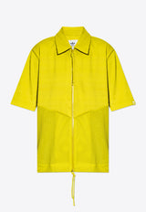 Adidas Originals X Song For The Mute Mesh-Panel Shirt Lime IK8595 0-UNILIM