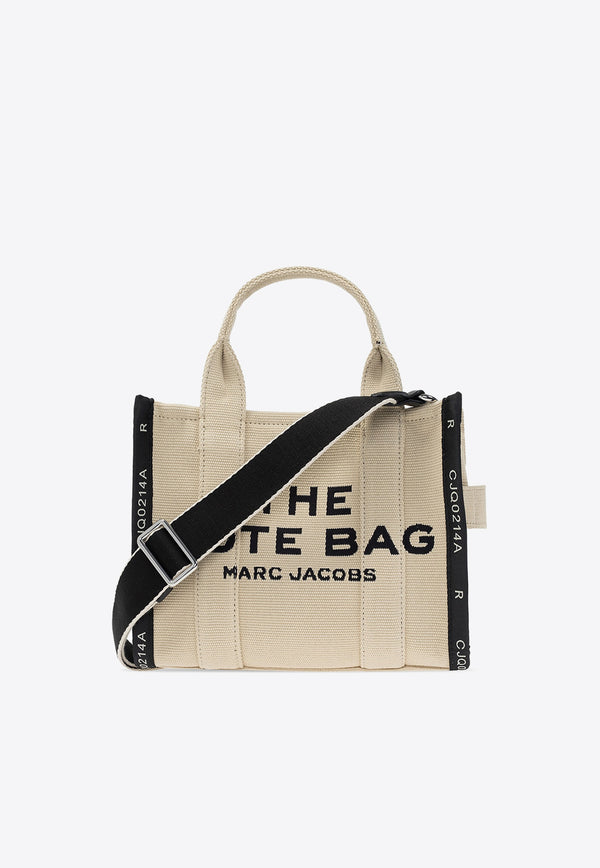 Marc Jacobs The Small Logo Jacquard Tote Bag Beige M0017025 0-263