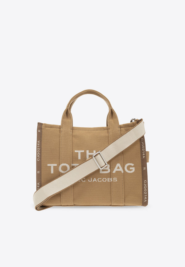 Marc Jacobs The Medium Logo Jacquard Tote Bag Beige M0017027 0-230