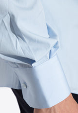 Dolce & Gabbana Classic Long-Sleeved Shirt G5EJ1T FU5U8-B1581 Blue