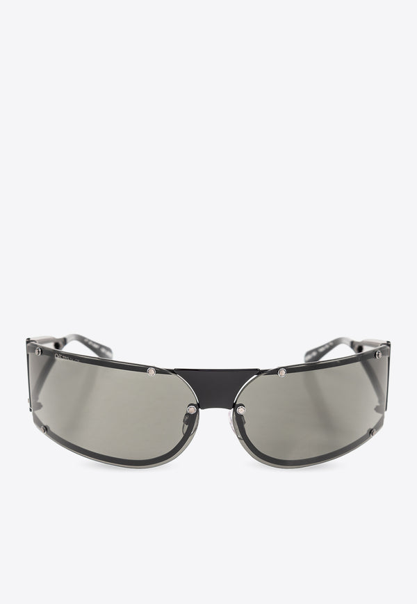 Off-White Kenema Oversized Frame Sunglasses Gray OERI101F23 MET001-1007