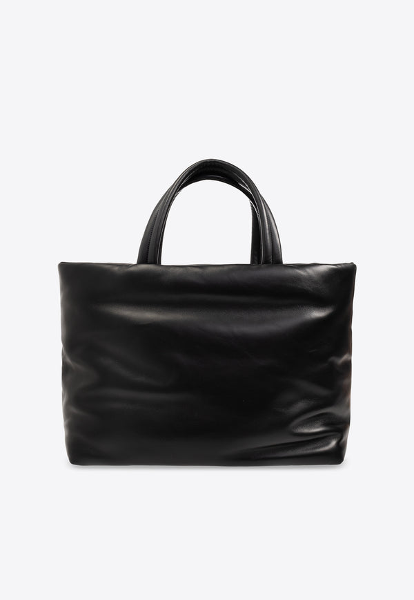 Saint LaurentLogo Leather Top Handle  Bag756269 AACIW-1000Black