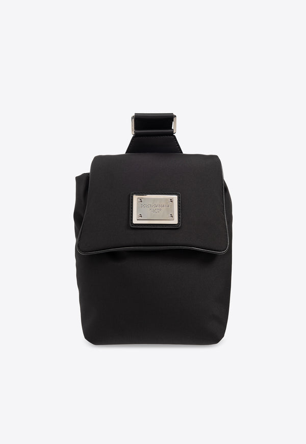 Dolce & Gabbana Logo-Patched Belt Bag BM2278 AP549-8B956