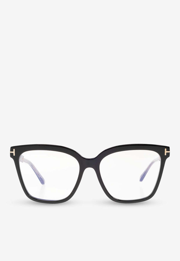 Tom Ford Square-Shaped Optical Eyeglasses Transparent FT5892-B 0-56001