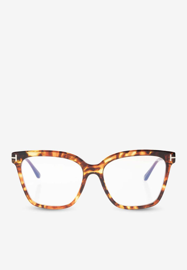 Tom Ford Square-Shaped Optical Eyeglasses Transparent FT5892-B 0-56054