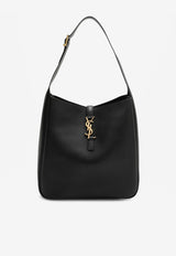 Saint Laurent Large Le 5 À 7 Leather Shoulder Bag Black 753837AAAUQ/R_YSL-1000
