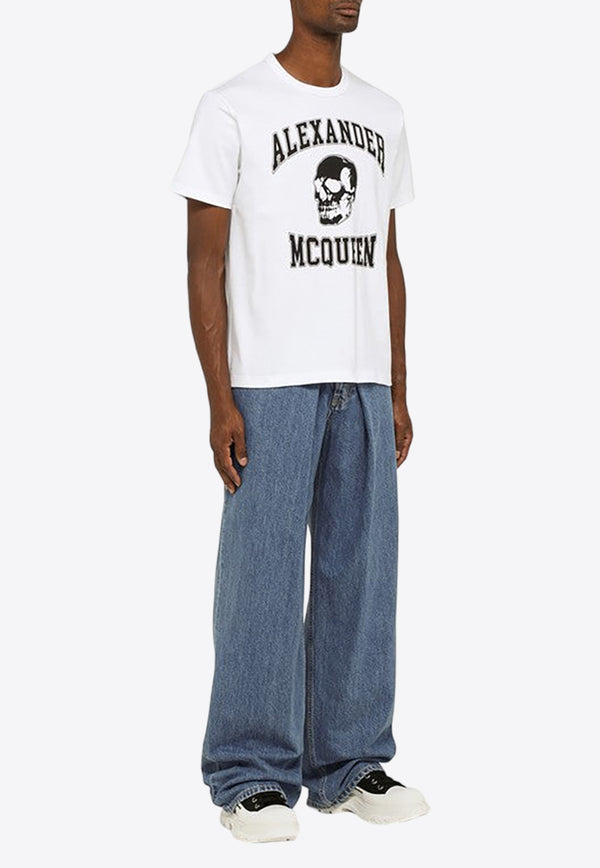 Alexander McQueen Washed Straight-Leg Jeans 754545QVY50/N_ALEXQ-4001