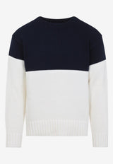Colorblocked Knitted Sweater
