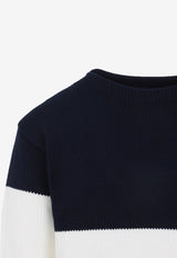 Colorblocked Knitted Sweater