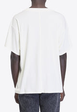 The Row Sator Basic Crewneck T-shirt White 757-F911-WHT