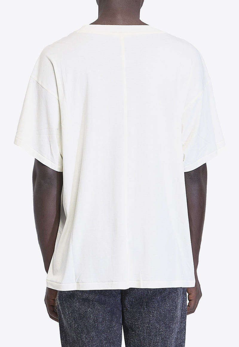 The Row Sator Basic Crewneck T-shirt White 757-F911-WHT