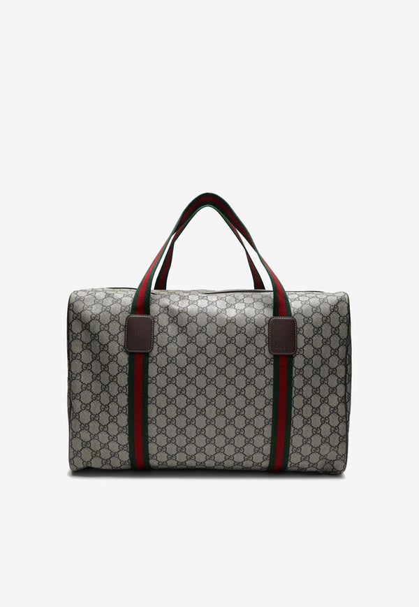 Bags Medium GG Supreme Duffle Bag Beige 758664FACK7/P_GUC-9768