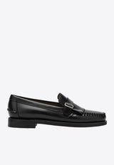 Sebago Ales Brushed Leather Loafers Black 76117WWLE/R_SEBAG-902