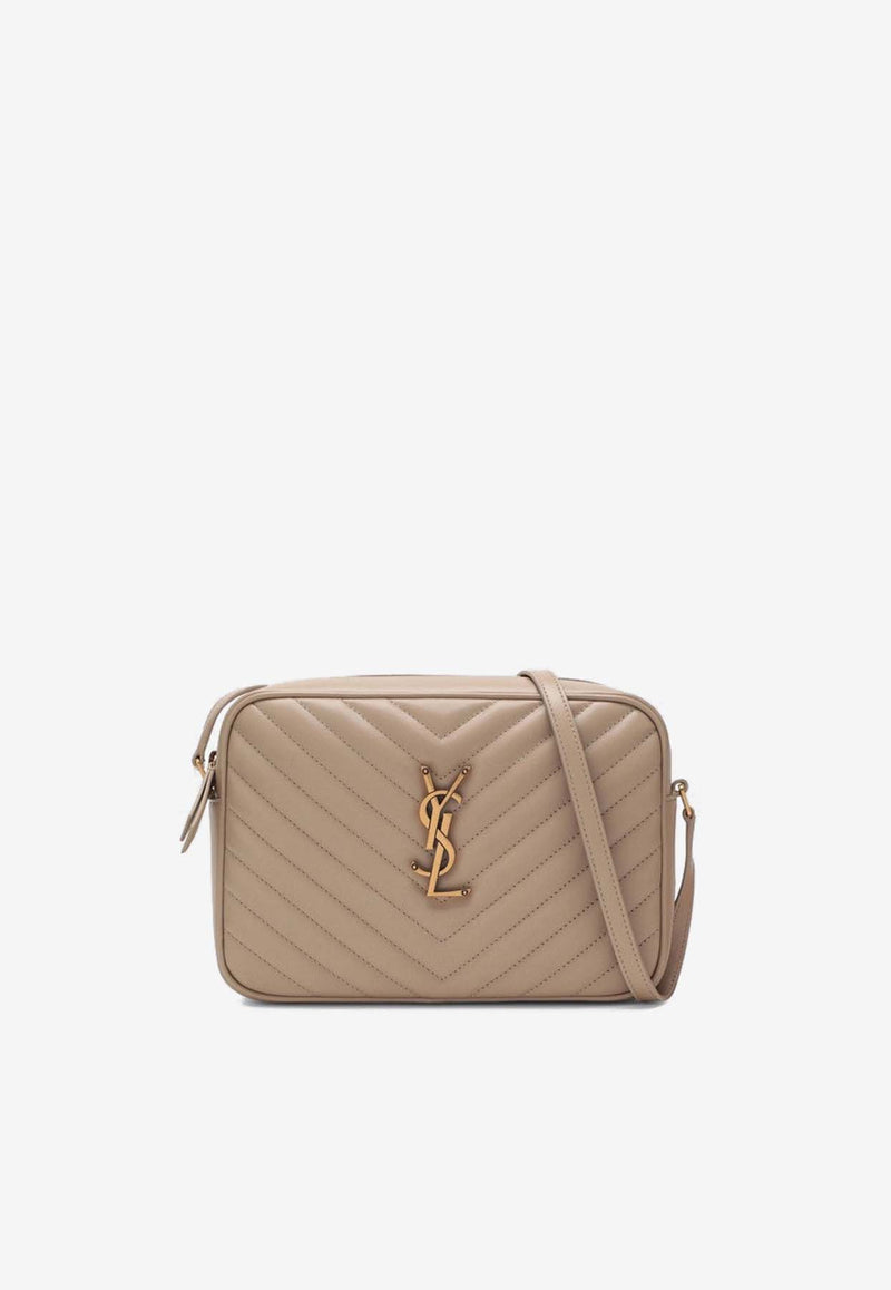 Saint Laurent Lou Quilted Leather Camera Bag Beige 761554DV707/P_YSL-2721